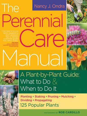 cover image of The Perennial Care Manual